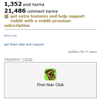 REDDIT ACCOUNT with 22838 karma, Post KARMA 1352 and Comment Karma 21486, 5 years 5 months